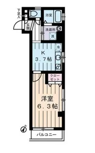 東京都台東区北上野2【マンション】の間取り