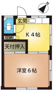 丹野コーポ【3階】の間取り