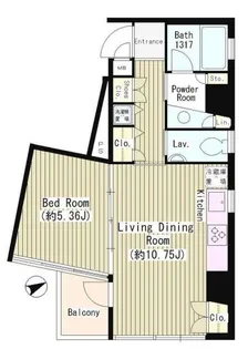 ヒルクレスト御茶ノ水【2階】の間取り