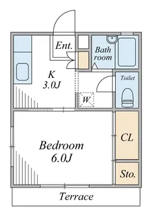 ローズヒル城山【2階】の間取り