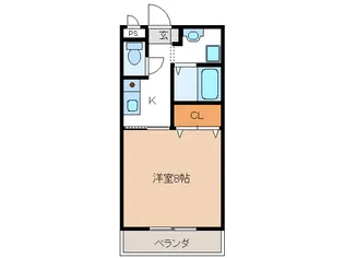 グリーンパレスI【2階】の間取り
