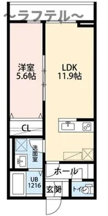 La Libellule 二本榎【2階】の間取り