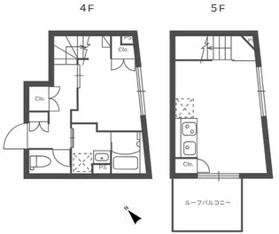 ルネサンスコート不動前の間取り