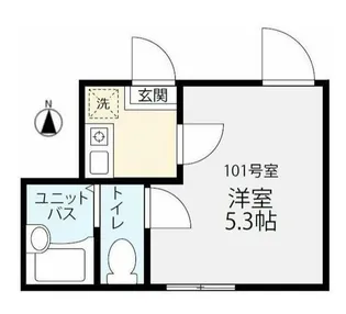 クラッセ高砂【3階】の間取り