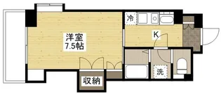 K’sB祇園【9階】の間取り