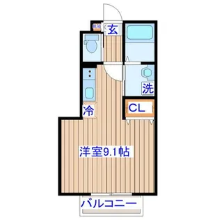 仮)根岸新築A棟【1階】の間取り
