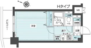 フェニックス横濱井土ヶ谷【6階】の間取り