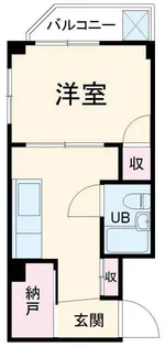 メゾンドヒル黒部【2階】の間取り