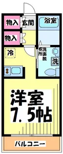 東京都調布市上石原1【マンション】の間取り