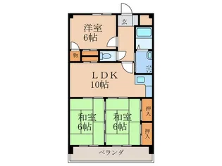 東洋レジデンス青山【7階】の間取り