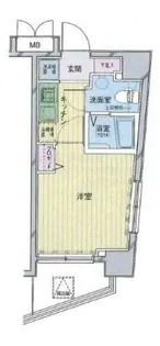 ジュエル大森山王【6階】の間取り