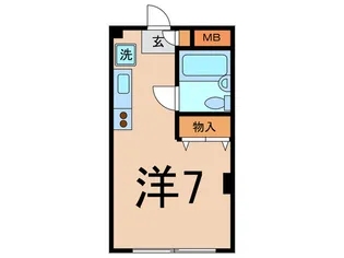 幸常館【4階】の間取り