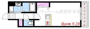 グラビスコート加古町【7階】の間取り