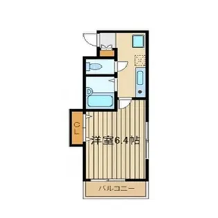 コスモ千川【2階】の間取り