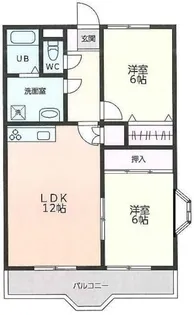 セブンフォンティーヌ【3階】の間取り