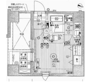 ブライズ森下リベラ【4階】の間取り