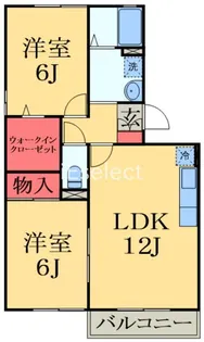 シルヴァンヒルズ【3階】の間取り