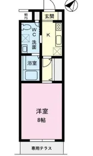 TFレジデンス鵜の?【1階】の間取り