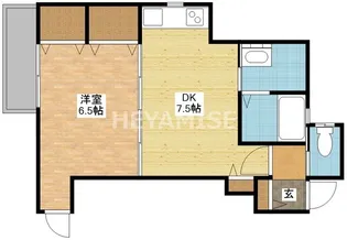 清光マンションII【3階】の間取り