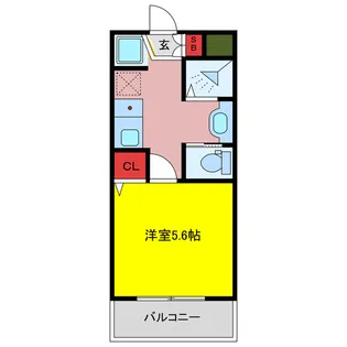 第12増尾ビル【3階】の間取り