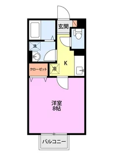 小麦畑ガーデン【2階】の間取り