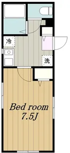 ハウズライフ本厚木駅前館【1階】の間取り