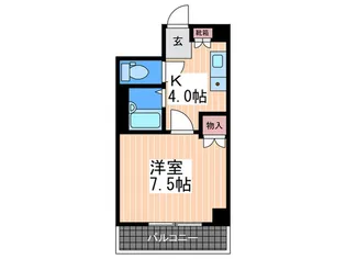 セゾン白島【3階】の間取り