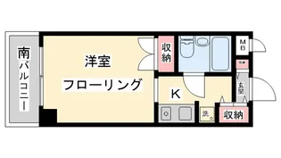 ペガサスマンション目白【5階】の間取り