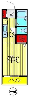 AD南柏【1階】の間取り