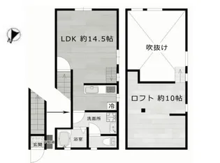 ミ・カシータ【2階】の間取り