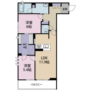 リーゼブロンシュ【3階】の間取り