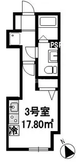 フローラ湘南茅ヶ崎【1階】の間取り