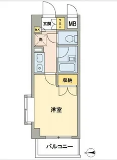 菱和パレス桜台【7階】の間取り
