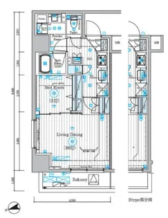 リライア東京墨田【5階】の間取り