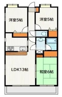 レックス西寺尾ガーデンヒルズ【4階】の間取り