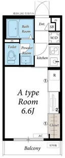 リブリ・谷津【2階】の間取り