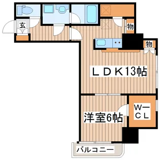 アルヴィエール【9階】の間取り