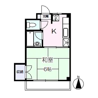 グレイス南久が原【2階】の間取り