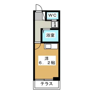 パストラル西生田【1階】の間取り