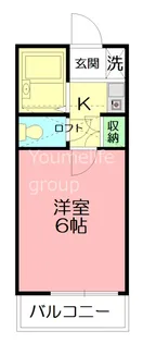 サンパレスA【2階】の間取り