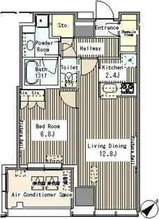 MY TOWER RESIDENCE【15階】の間取り