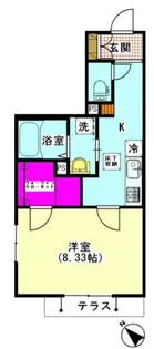 サンハイム【1階】の間取り