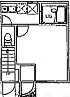 フラット大森南【1階】の間取り