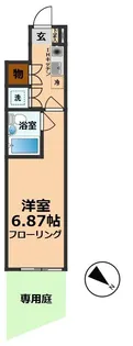 モダンフォルム永福パートI【1階】の間取り