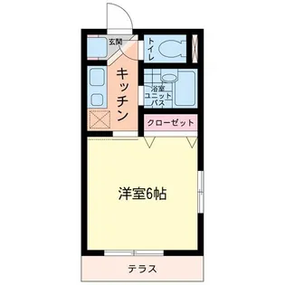 シャルム富士見台【1階】の間取り