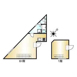シンフォニア八広【1階】の間取り