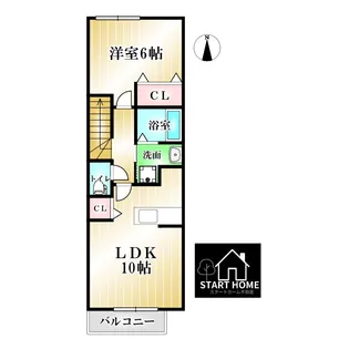 メゾンSakaki【2階】の間取り