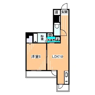 シティーコート北瓦町EX【4階】の間取り