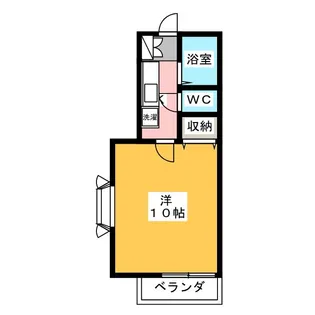 シャトル和貴【2階】の間取り