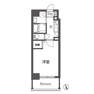 レブリアント清川I(旧LAZO kiyokawa)【10階】の間取り